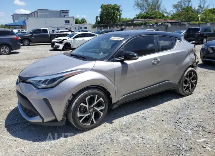 TOYOTA C-HR XLE 2020 vin JTNKHMBX6L1090123 from auto auction Copart