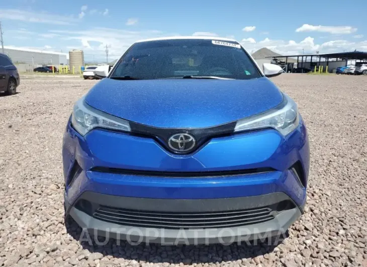 TOYOTA C-HR XLE 2018 vin NMTKHMBX1JR008625 from auto auction Copart