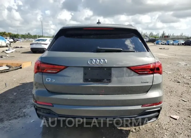 AUDI Q3 PREMIUM 2021 vin WA1DECF36M1143583 from auto auction Copart