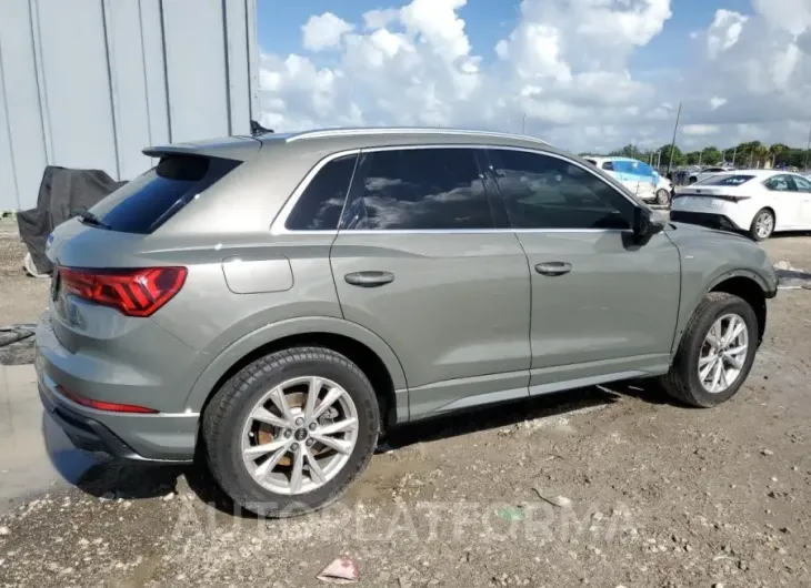 AUDI Q3 PREMIUM 2021 vin WA1DECF36M1143583 from auto auction Copart