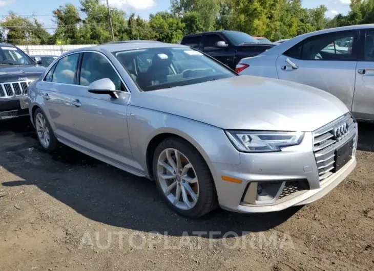 AUDI A4 PREMIUM 2019 vin WAUENAF44KA007373 from auto auction Copart