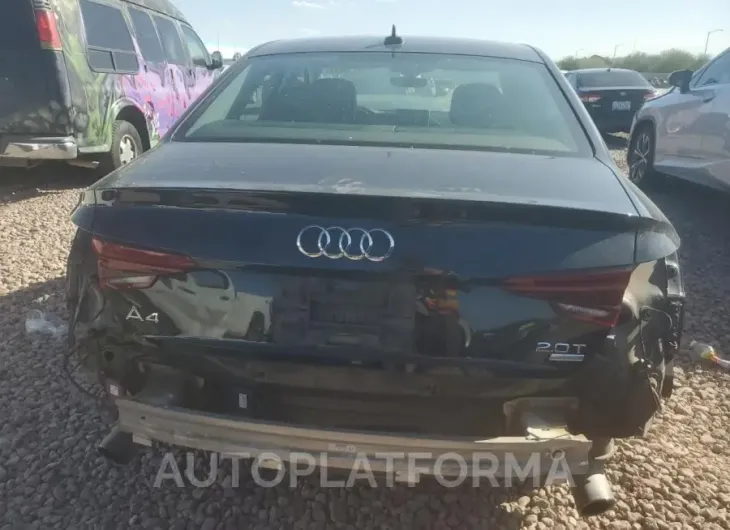 AUDI A4 PREMIUM 2018 vin WAUKMAF48JA221660 from auto auction Copart