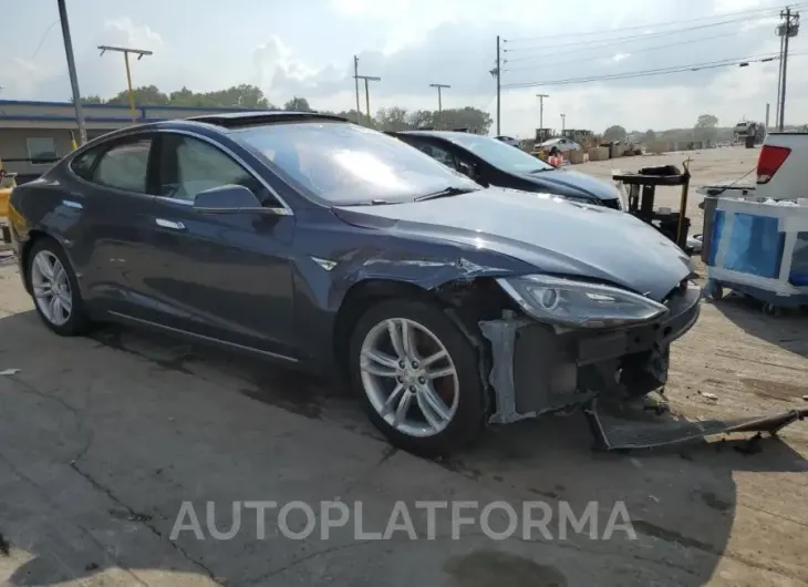 TESLA MODEL S 85 2015 vin 5YJSA1H17FFP72689 from auto auction Copart