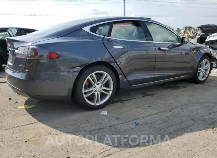 TESLA MODEL S 85 2015 vin 5YJSA1H17FFP72689 from auto auction Copart