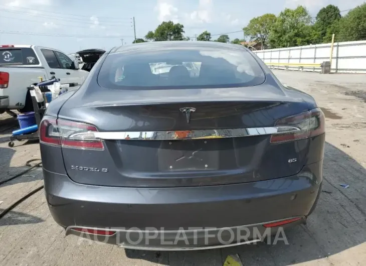 TESLA MODEL S 85 2015 vin 5YJSA1H17FFP72689 from auto auction Copart