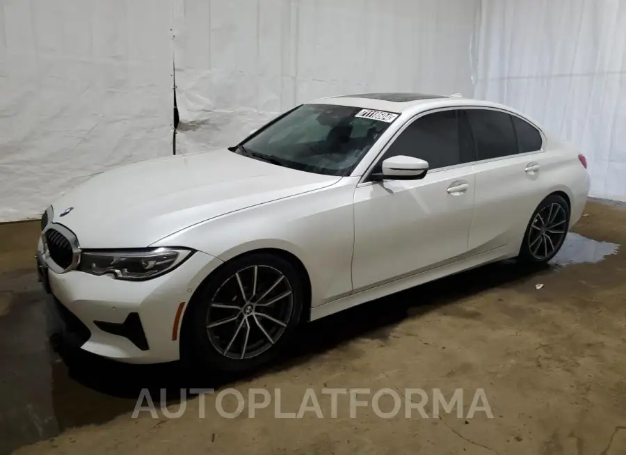 BMW 330I 2020 vin 3MW5R1J02L8B28540 from auto auction Copart