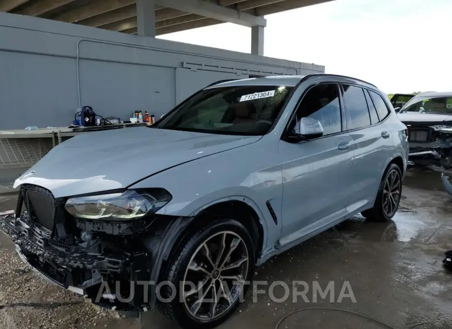 BMW X3 SDRIVE3 2024 vin 5UX43DP01R9U04731 from auto auction Copart