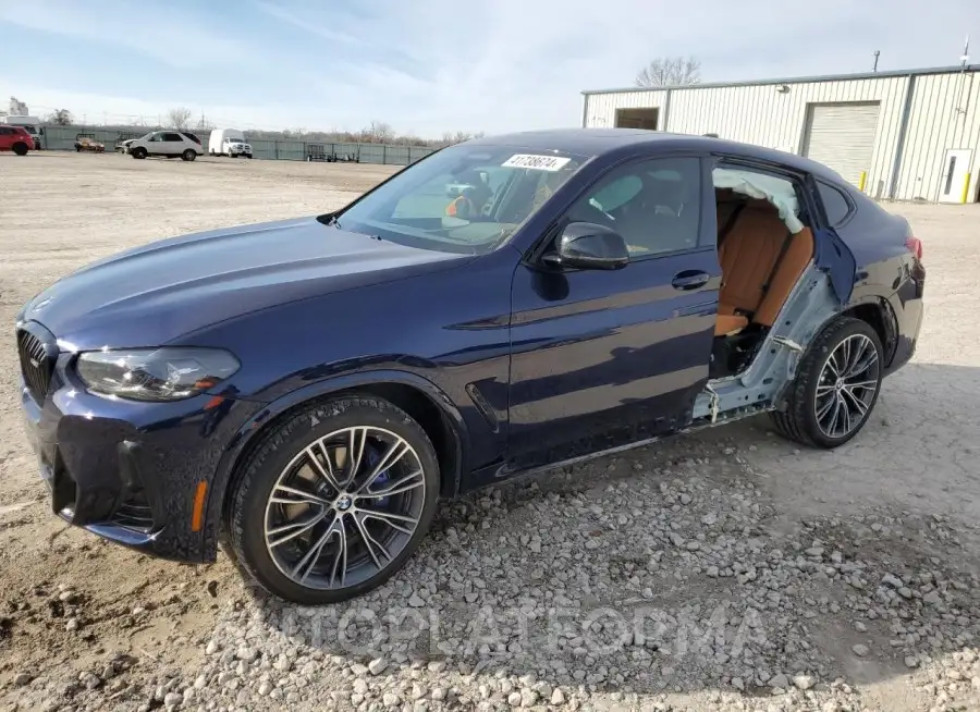 BMW X4 M40I 2023 vin 5UX43DT06P9R01258 from auto auction Copart