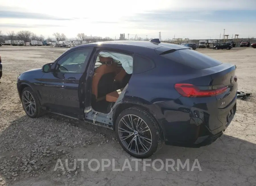 BMW X4 M40I 2023 vin 5UX43DT06P9R01258 from auto auction Copart