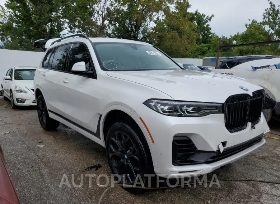 BMW X7 XDRIVE4 2020 vin 5UXCW2C09L9C06678 from auto auction Copart