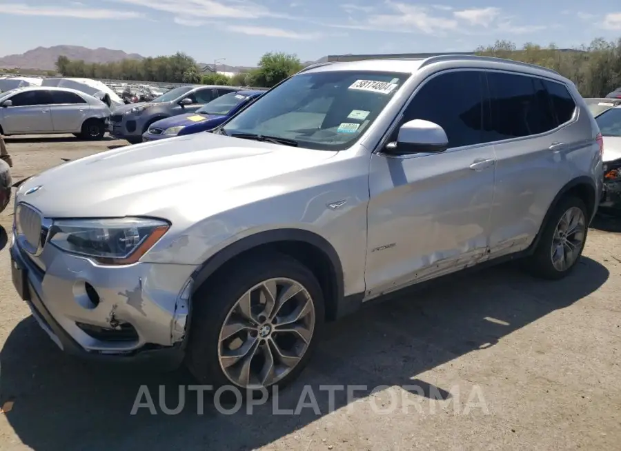 BMW X3 XDRIVE3 2017 vin 5UXWX7C59H0S19328 from auto auction Copart