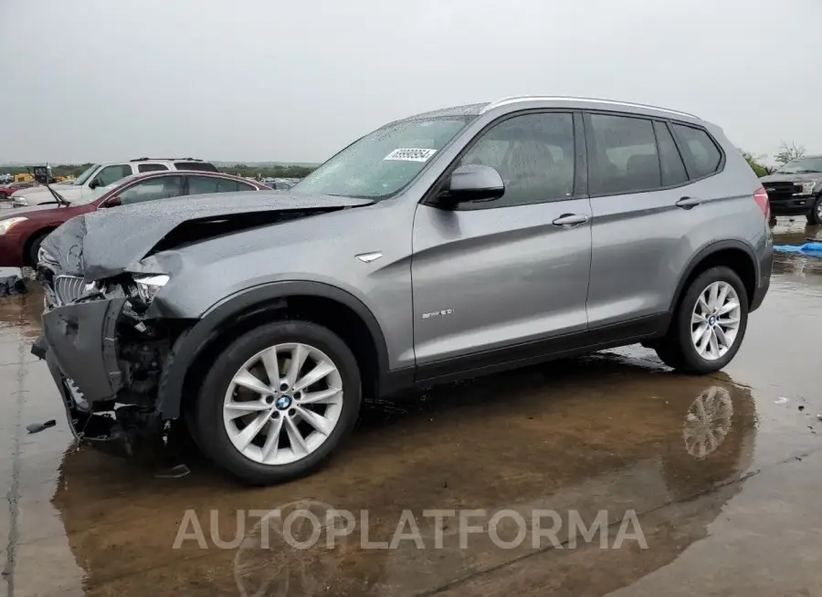 BMW X3 SDRIVE2 2016 vin 5UXWZ7C53G0T42681 from auto auction Copart