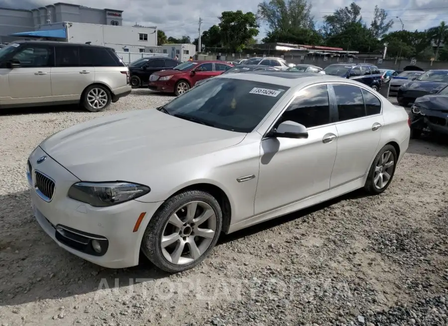 BMW 535 XI 2015 vin WBA5B3C5XFD543461 from auto auction Copart