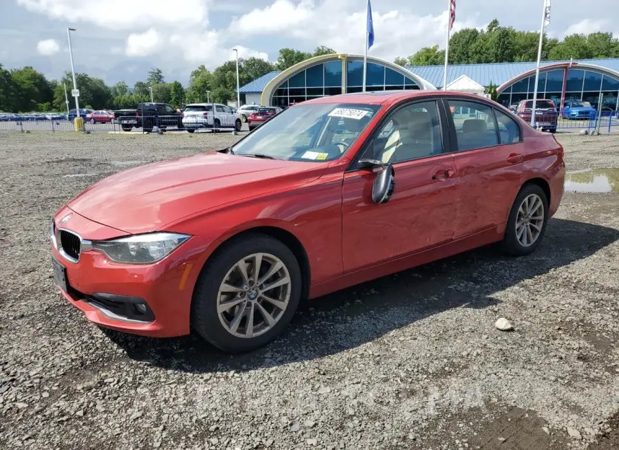 BMW 320 XI 2017 vin WBA8E5G58HNU41521 from auto auction Copart