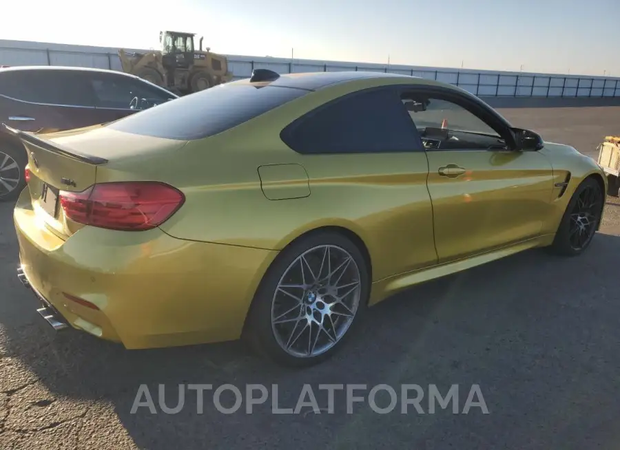 BMW M4 2017 vin WBS3R9C58HK708830 from auto auction Copart