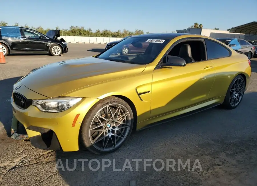 BMW M4 2017 vin WBS3R9C58HK708830 from auto auction Copart