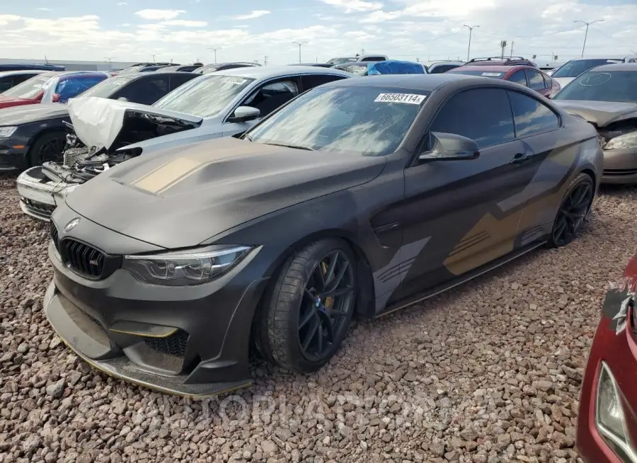 BMW M4 CS 2020 vin WBS3S7C01LAH85070 from auto auction Copart