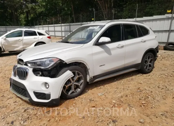 BMW X1 XDRIVE2 2016 vin WBXHT3C35GP883356 from auto auction Copart