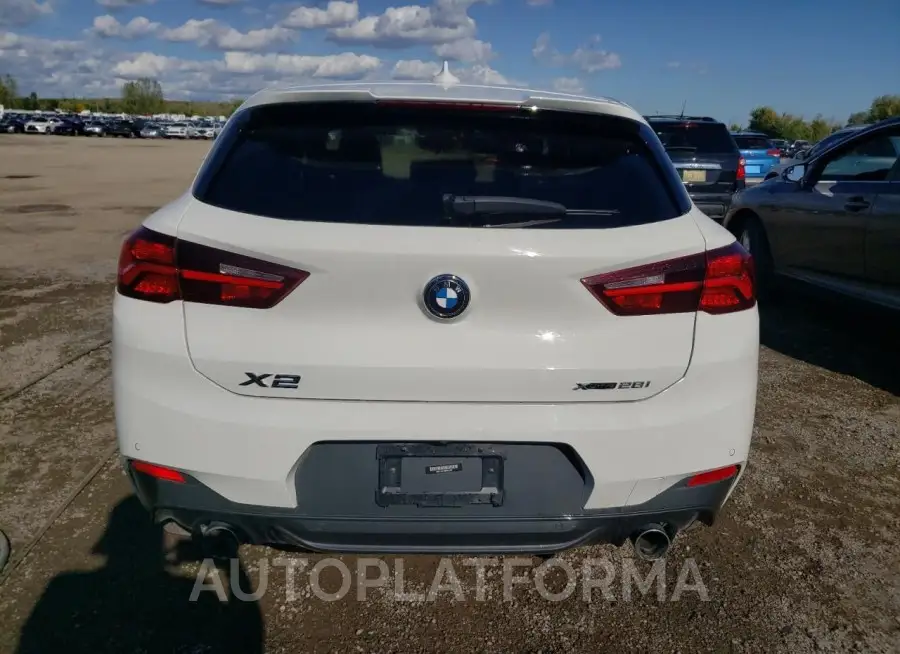 BMW X2 XDRIVE2 2022 vin WBXYJ1C08N5T59420 from auto auction Copart