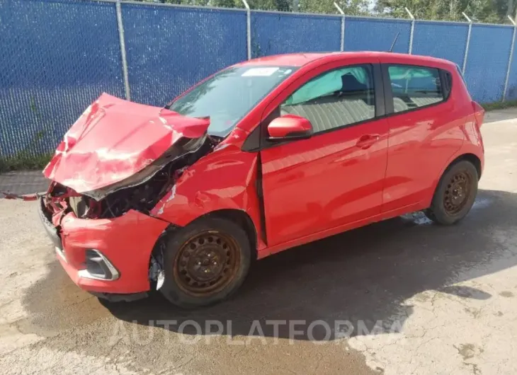 CHEVROLET SPARK 1LT 2016 vin KL8CC6SA2GC615325 from auto auction Copart