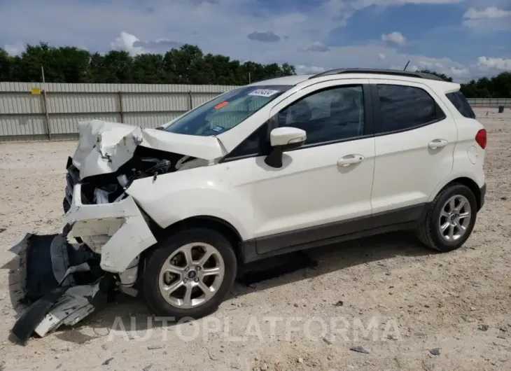 FORD ECOSPORT S 2021 vin MAJ3S2GE0MC399409 from auto auction Copart