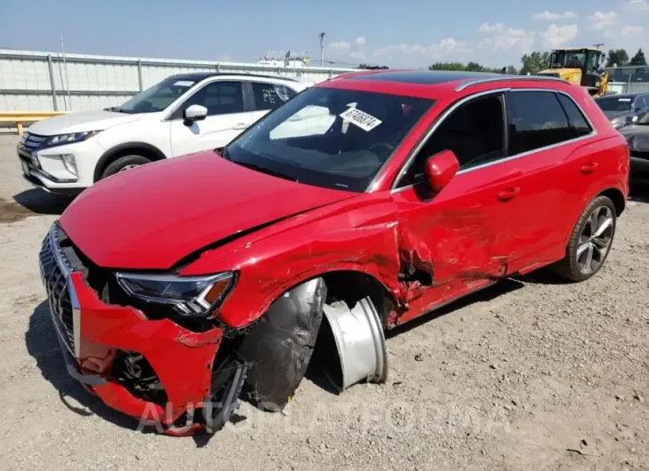 AUDI Q3 PREMIUM 2019 vin WA1EECF37K1086232 from auto auction Copart