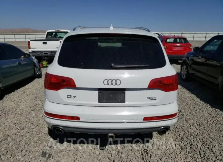 AUDI Q7 PREMIUM 2015 vin WA1LGAFE6FD002896 from auto auction Copart