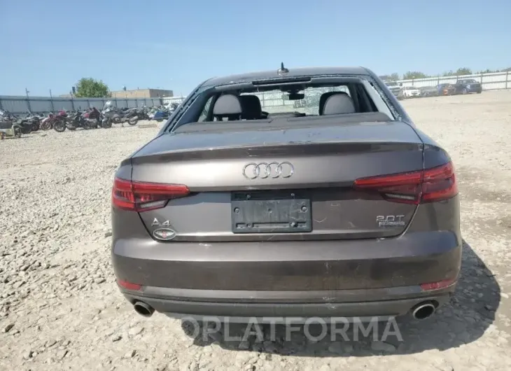 AUDI A4 PREMIUM 2017 vin WAUANAF4XHN050390 from auto auction Copart