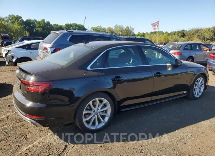 AUDI A4 PREMIUM 2019 vin WAUENAF45KA002960 from auto auction Copart