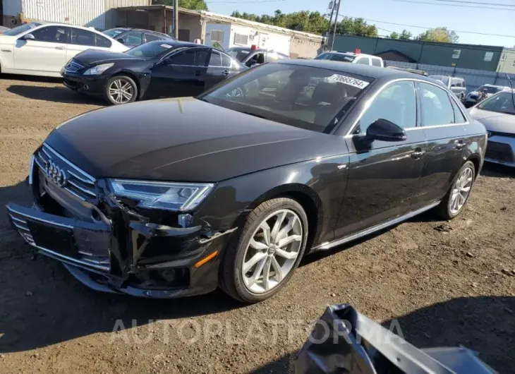 AUDI A4 PREMIUM 2019 vin WAUENAF45KA002960 from auto auction Copart