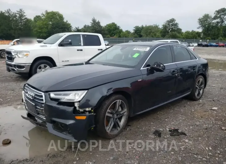 AUDI A4 PREMIUM 2017 vin WAUENAF46HN047827 from auto auction Copart