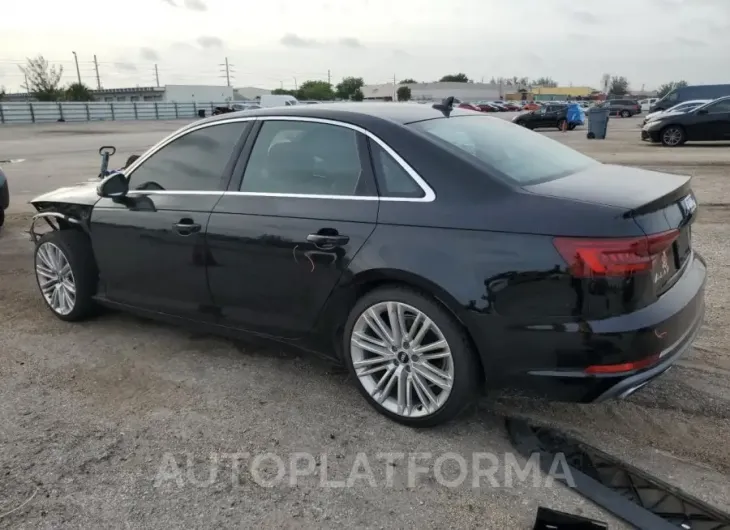 AUDI A4 PREMIUM 2019 vin WAUHMAF44KA009429 from auto auction Copart