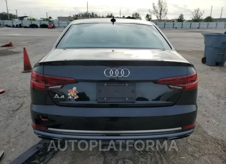 AUDI A4 PREMIUM 2019 vin WAUHMAF44KA009429 from auto auction Copart