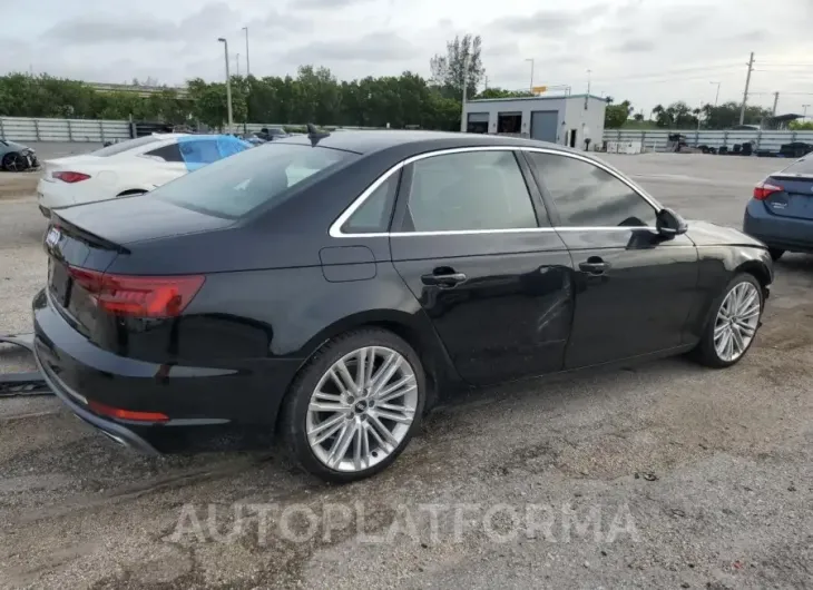 AUDI A4 PREMIUM 2019 vin WAUHMAF44KA009429 from auto auction Copart