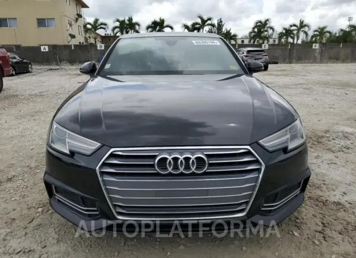 AUDI A4 PREMIUM 2018 vin WAUKMAF49JN010296 from auto auction Copart