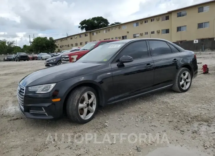 AUDI A4 PREMIUM 2018 vin WAUKMAF49JN010296 from auto auction Copart