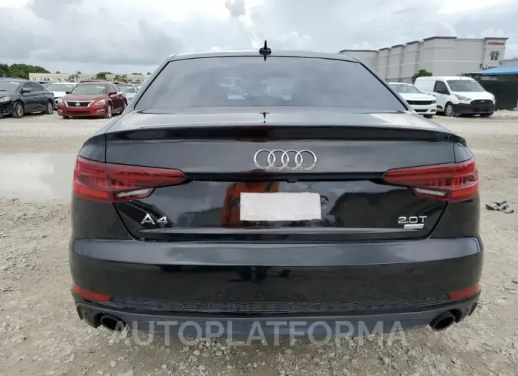 AUDI A4 PREMIUM 2018 vin WAUKMAF49JN010296 from auto auction Copart