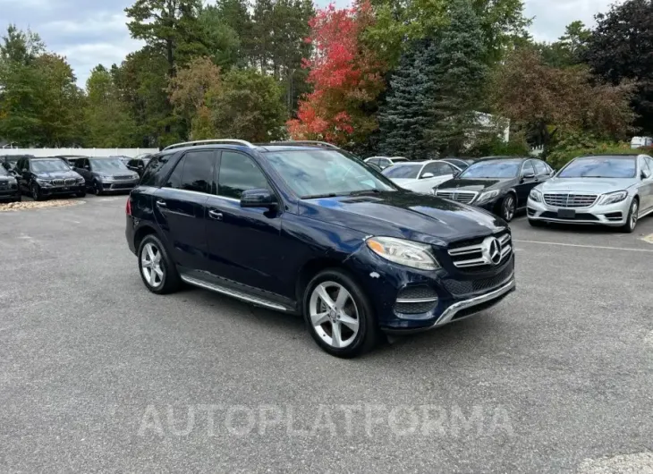 MERCEDES-BENZ GLE 350 2016 vin 4JGDA5JB4GA715651 from auto auction Copart