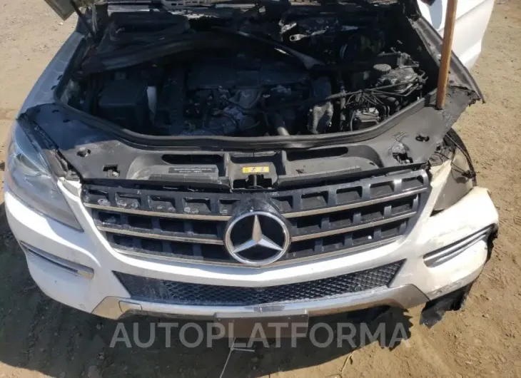 MERCEDES-BENZ ML 350 2015 vin 4JGDA5JBXFA563745 from auto auction Copart