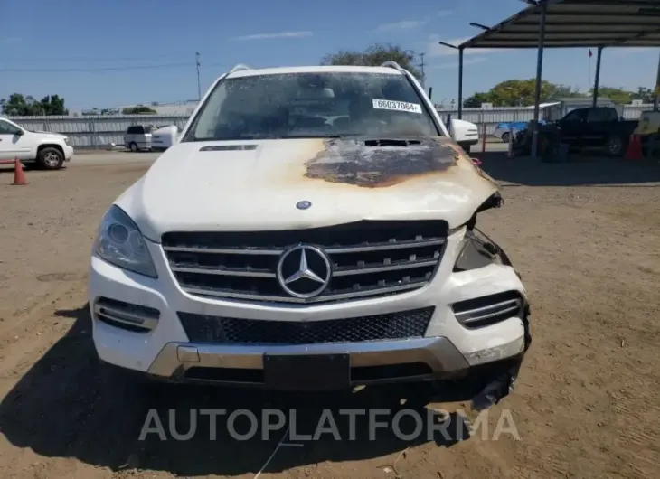 MERCEDES-BENZ ML 350 2015 vin 4JGDA5JBXFA563745 from auto auction Copart