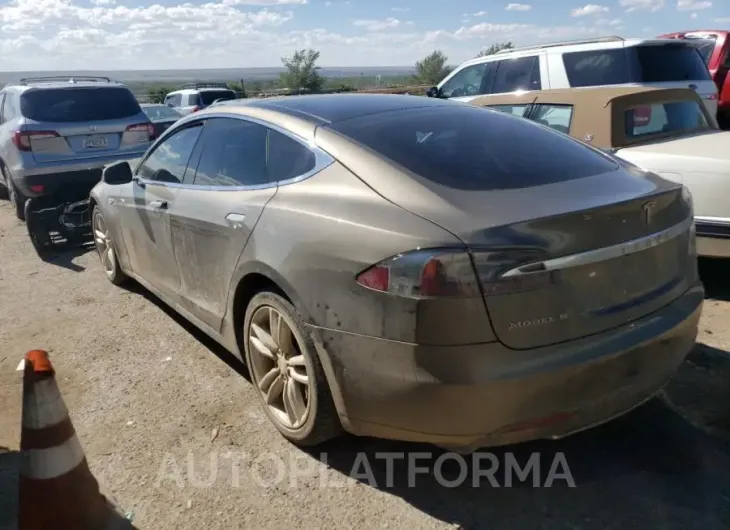 TESLA MODEL S 70 2015 vin 5YJSA1S21FF093292 from auto auction Copart