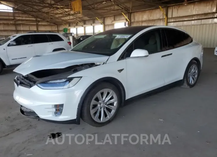 TESLA MODEL X 2016 vin 5YJXCAE26GF001588 from auto auction Copart