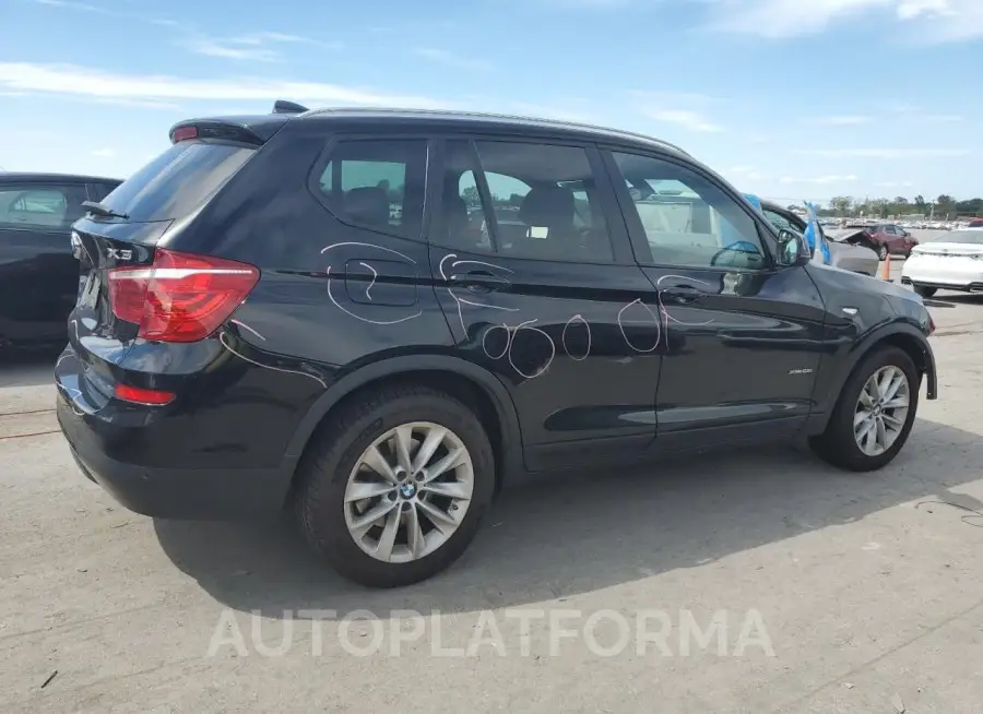 BMW X3 XDRIVE2 2015 vin 5UXWX9C51F0D51253 from auto auction Copart