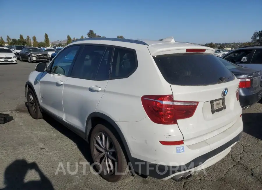 BMW X3 XDRIVE2 2016 vin 5UXWX9C52G0D89690 from auto auction Copart