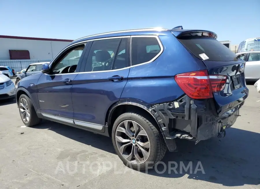 BMW X3 XDRIVE2 2015 vin 5UXWX9C59F0D49704 from auto auction Copart