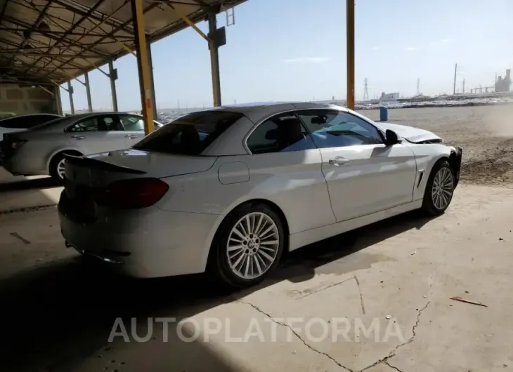 BMW 428 I SULE 2015 vin WBA3V7C50F5A24230 from auto auction Copart