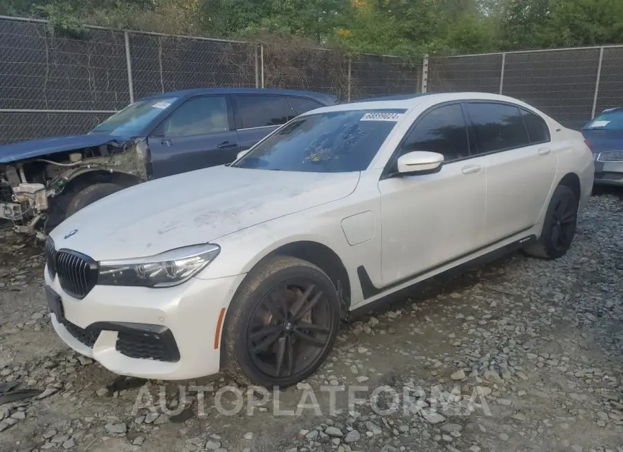 BMW 740 XE 2019 vin WBA7J2C50KB440416 from auto auction Copart