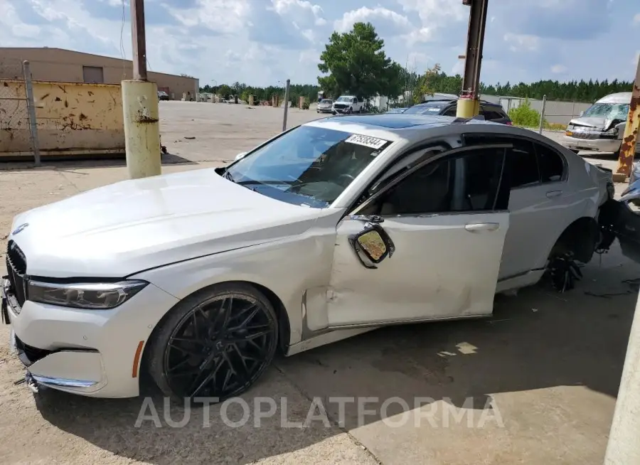 BMW 740 I 2022 vin WBA7T2C04NCH35440 from auto auction Copart