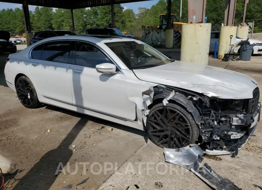 BMW 740 I 2022 vin WBA7T2C04NCH35440 from auto auction Copart