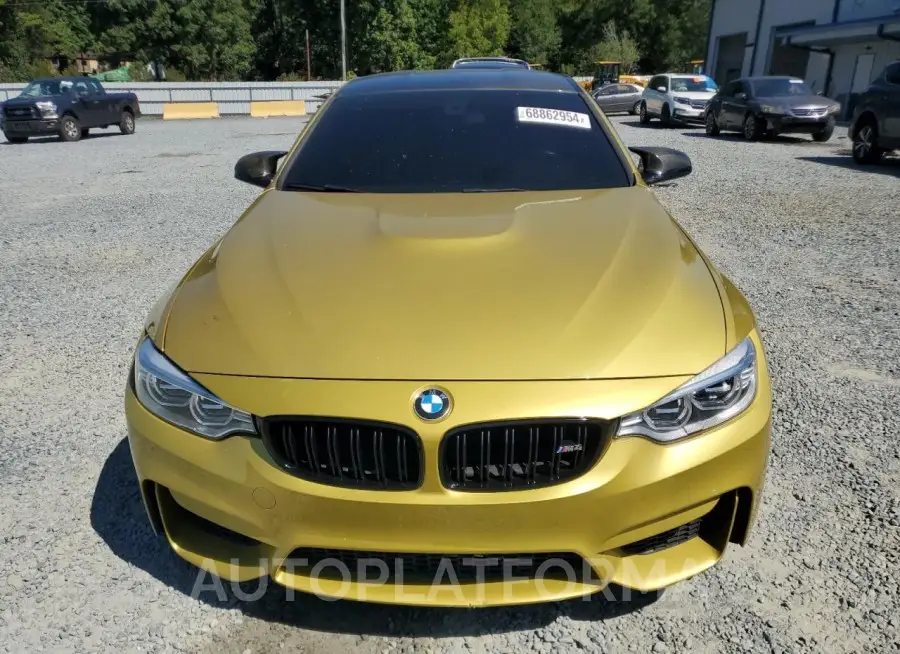 BMW M4 2016 vin WBS3R9C53GK337509 from auto auction Copart